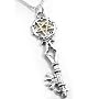Gothic Forbidden Magic Key of Solomon Pendant Necklace