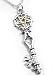 Gothic Forbidden Magic Key of Solomon Pendant Necklace