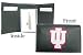 University of Indiana Embroidered Trifold Wallet