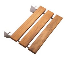 Buy Alsons Bath seat 1880-A-BX teakwood slats with brass fittings (Alsons Showers, Plumbing, Bathtubs Showers & Saunas, Showers, Modules & Installation Kits)