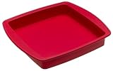 KitchenAid Silicone Square Cake Pan, Red