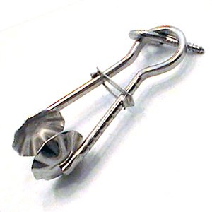 Click here to buy Clam Shell Towel Holder (04-0212) Category: Bar Towels and Towel Accessories by Spill-Stop Manufacturing Company.