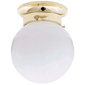 Angelo Brothers 66677 One Light Ceiling Fixture by Angelo Brothers