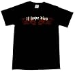 IF HOPE DIES - Double Skull - Black T-shirt