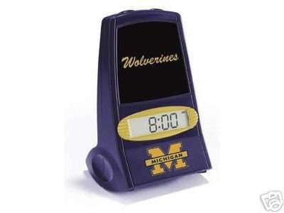 Michigan Wolverines (University of) NCAA Rocking Alarm Clock