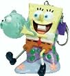 SpongeBob Squirtz Nickelodeon Key Chain by Basic Fun