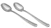 Kitchen & Housewares : Mikasa Classio Satin Espresso Spoons, Set of 4