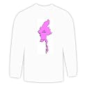 Long Sleeve T-shirt with myanmar, map, vector
