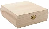 Unfinished Wood Purse Box
