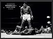 Muhammad Ali vs. Liston Poster Dry Mounted Wood Framed, 24x36..