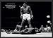 Muhammad Ali vs. Liston Poster Dry Mounted Wood Framed, 24x36..