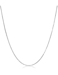 Klassics 10k Gold Solid Diamond-Cut Box Chain Necklace (.48mm), 18"