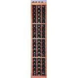 3 Column Individual Wine Rack (Unfinished Redwood) (72H x 14 3/16W x 13 1/2D)