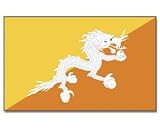  : Bhutan  Flagge 90 * 150 cm