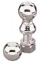 Valley 51750 Chrome Adapt Hitch Ball Set