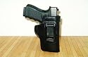 Springfield XD Compact 3" Pro Carry HD IWB Leather Conceal Carry Holster Black