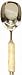 Decorative Small Ice Scoop with Resin Bamboo Handle