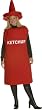 Adult Men's Plus Size Ketchup Bottle Costume