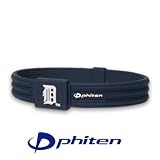 Phiten Titanium Detroit Tigers Mlb Team Bracelet - 7.5