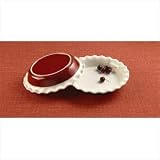 Quality Etch 9.5" Pie Plate - Brick By Corningware