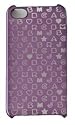 【MARC BY MARC JACOBS】 iPhoneケース スターダストロゴ/メタリック 【4/4S対応】 海外直輸入品【カラー：METALLIC DARK PURPLE（メタリック ダーク パープル）】