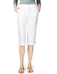 Pure Cotton Cropped Cargo Trousers