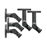 Sanus Systems Wms5-B Wall Or Ceiling Speaker Mounts (Black, 5-Pk)