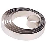 Cake Ring Stainless Steel 10 diam. 1-3/4  deep