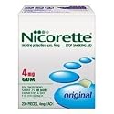 Nicorette- 4mg Original Gum, 200 pieces