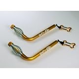 [GOLD] Lets Go Pet Walker, Hands Free Bicycle Dog Leash for Medium / Large Dog.