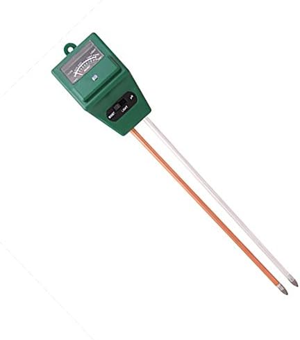 Umishion®3-in-1 Soil Moisture Sensor Meter Hydrometer for PH Acidity, Moisture &amp; Sunlight Testing of Indoor/Outdoor Gardening, Farming