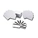 Electronics : Zebra High Coercivity Blank White Cards 2.12 Inch x 3.38 Inch 500 Card PVC Cards 104523-113