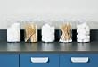 CLINTON SUNDRY JARS Clear unlabeled Item# T-79