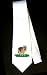 Party Decoration Necktie with german, dog, ball, shepherd, canine