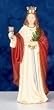 St. Barbara Patron Saint Statue - 3.5" - Ceramic Painted
