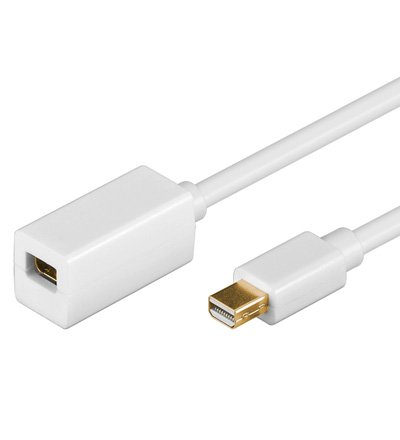Wentronic Mini DisplayPort Verl&auml;ngerungskabel 1,0 m wei&szlig; Preisvergleich