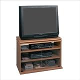 Swivel Top TV Stand - Western Alder