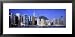 Central District, Hong Kong, China Places Framed Art Poster Print by Panoramic Images, 31x15