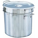 7 Quart Stainless Steel Double Broiler with Cover (12-0230) Category: Double Boilers