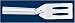 Rada Cutlery Serving Spatula, Aluminum Handle, Made in USA