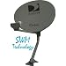 DIRECTV AU9-SL3-SWM Three LNB Ka/Ku Slim Line Dish Antenna SL-3 LNB Combo