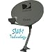 DIRECTV AU9-SL3-SWM Three LNB Ka/Ku Slim Line Dish Antenna SL-3 LNB Combo