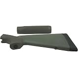 Hogue Stock Mossberg 500 Overrubber Shotgun Stock Kit with Forend, OD Green