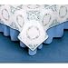 Dimensions Blue Flowers Quilt Block Stmpd X-Stitch Kit
