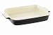 Le Creuset Stoneware Rectangular Baking Dish, Satin Black, 32 cm