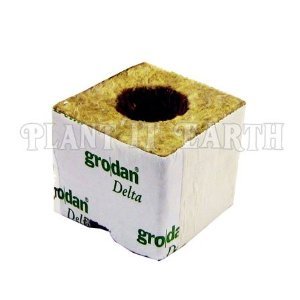 Gro-Blocks - 3 in. x 3 in. x 2.5 in. 8 Wrapped Blocks - DM4 (Rockwool / Stonewool) Grodan
