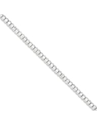 Sterling Silver Cz Bracelet