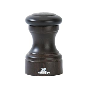 Peugeot Bistro 3-1/2-Inch Salt Mill, Chocolate