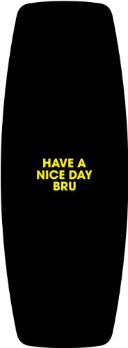 Ronix 2013 Hover Board Sintered (Zip-A-Dee-Doo-Blue/Happy Yellow) Wakeskates