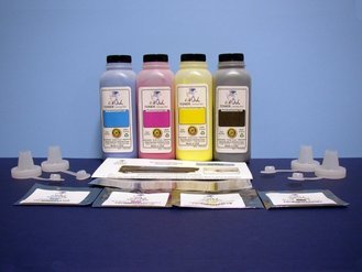 InkOwl�  - 4-Color Laser Toner Refill Kit for SAMSUNG CLT-506 series with reset chips On Sale